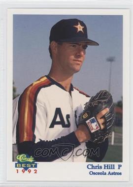 1992 Classic Best Osceola Astros - [Base] #3 - Chris Hill