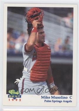 1992 Classic Best Palm Springs Angels - [Base] #22 - Michael Musolino