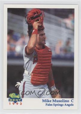 1992 Classic Best Palm Springs Angels - [Base] #22 - Michael Musolino
