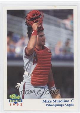 1992 Classic Best Palm Springs Angels - [Base] #22 - Michael Musolino