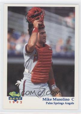 1992 Classic Best Palm Springs Angels - [Base] #22 - Michael Musolino