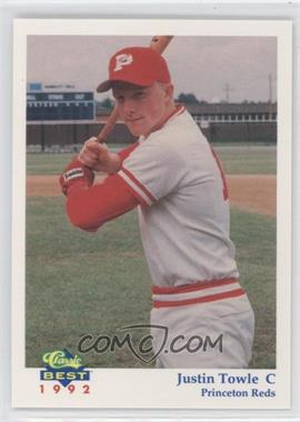 1992 Classic Best Princeton Reds - [Base] #24 - Justin Towle