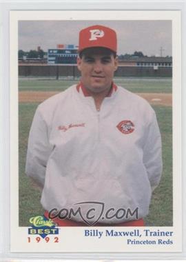 1992 Classic Best Princeton Reds - [Base] #29 - Billy Maxwell