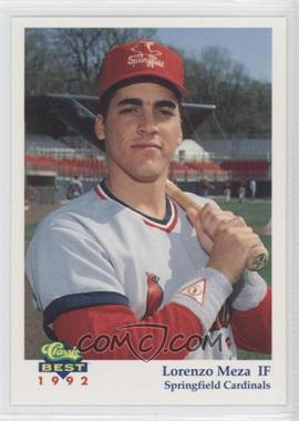 1992 Classic Best Springfield Cardinals - [Base] #26 - Lorenzo Meza