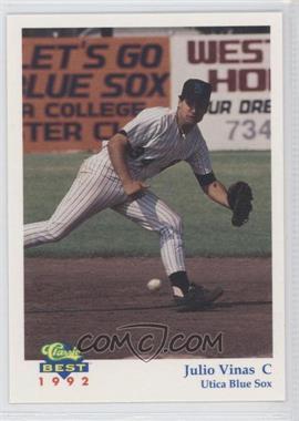 1992 Classic Best Utica Blue Sox - [Base] #15 - Julio Vinas