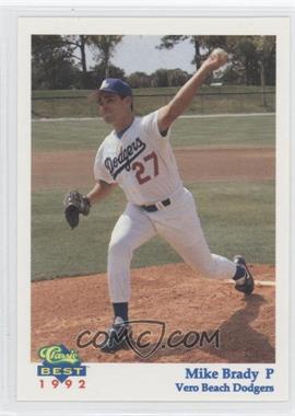 1992 Classic Best Vero Beach Dodgers - [Base] #21 - Mike Brady