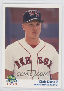 1992 Classic Best Winter Haven Red Sox - [Base] #1 - Chris Davis