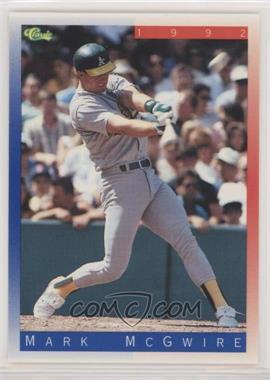 1992 Classic Update Blue/Red Travel Edition - [Base] #T10 - Mark McGwire