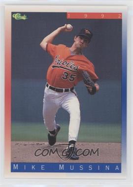 1992 Classic Update Blue/Red Travel Edition - [Base] #T14 - Mike Mussina