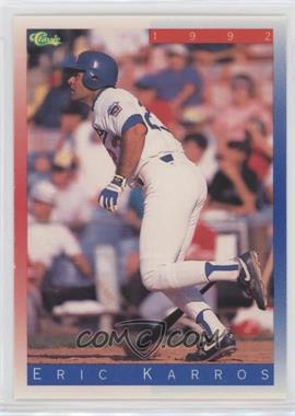 1992 Classic Update Blue/Red Travel Edition - [Base] #T21 - Eric Karros