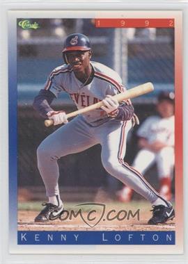 1992 Classic Update Blue/Red Travel Edition - [Base] #T46 - Kenny Lofton