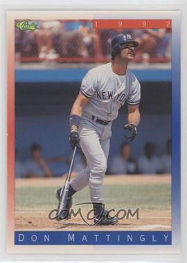 1992 Classic Update Blue/Red Travel Edition - [Base] #T49 - Don Mattingly