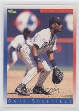1992 Classic Update Blue/Red Travel Edition - [Base] #T59 - Gary Sheffield