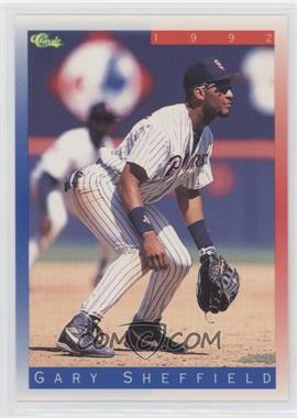 1992 Classic Update Blue/Red Travel Edition - [Base] #T59 - Gary Sheffield
