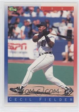 1992 Classic Update Blue/Red Travel Edition - [Base] #T73 - Cecil Fielder
