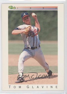 1992 Classic Update White Travel Edition - [Base] #T38 - Tom Glavine