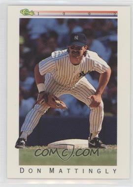 1992 Classic Update White Travel Edition - [Base] #T58 - Don Mattingly