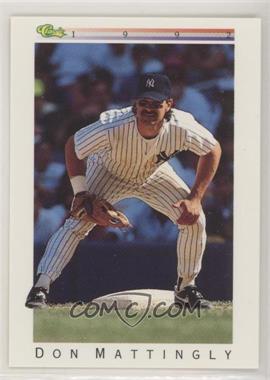 1992 Classic Update White Travel Edition - [Base] #T58 - Don Mattingly