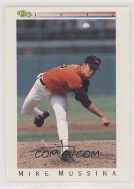 1992 Classic Update White Travel Edition - [Base] #T67 - Mike Mussina