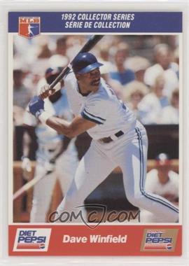 1992 Diet Pepsi Collector's Series - [Base] #30 - Dave Winfield