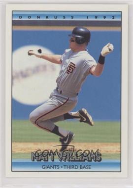 1992 Donruss - [Base] #135 - Matt Williams