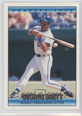 1992 Donruss - [Base] #143 - George Brett