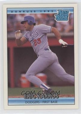 1992 Donruss - [Base] #16 - Rated Rookie - Eric Karros [Good to VG‑EX]