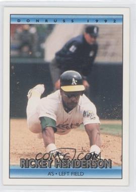 1992 Donruss - [Base] #193 - Rickey Henderson