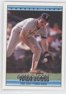 1992 Donruss - [Base] #210 - Wade Boggs