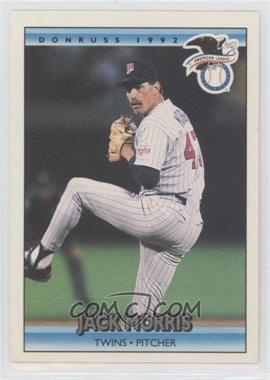 1992 Donruss - [Base] #25 - All Star - Jack Morris