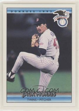 1992 Donruss - [Base] #25 - All Star - Jack Morris