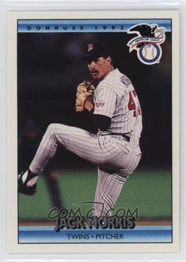 1992 Donruss - [Base] #25 - All Star - Jack Morris