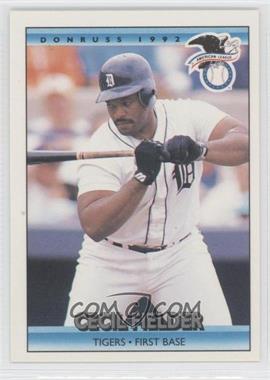 1992 Donruss - [Base] #27 - All Star - Cecil Fielder