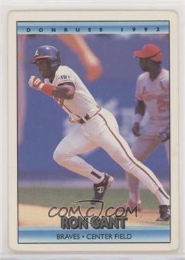 1992 Donruss - [Base] #284 - Ron Gant [Good to VG‑EX]