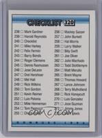 Checklist - Cards 238-316