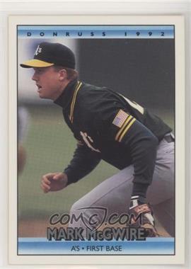 1992 Donruss - [Base] #348 - Mark McGwire