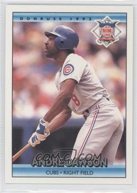 1992 Donruss - [Base] #422 - All Star - Andre Dawson