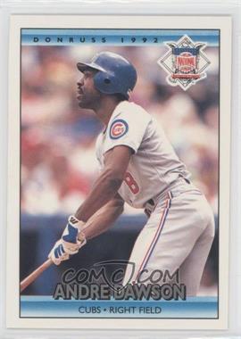 1992 Donruss - [Base] #422 - All Star - Andre Dawson