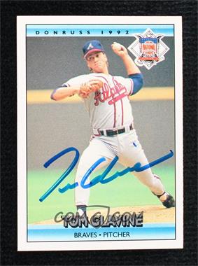 1992 Donruss - [Base] #426 - All Star - Tom Glavine [JSA Certified COA Sticker]