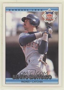 1992 Donruss - [Base] #430 - All Star - Benito Santiago [EX to NM]