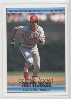 1992 Donruss - [Base] #438 - Rex Hudler