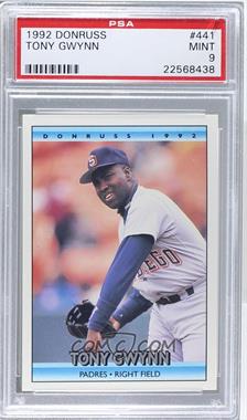 1992 Donruss - [Base] #441 - Tony Gwynn [PSA 9 MINT]