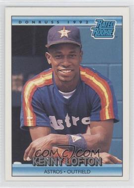 1992 Donruss - [Base] #5 - Rated Rookie - Kenny Lofton