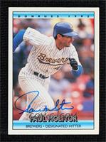 Paul Molitor [JSA Certified COA Sticker]