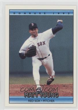 1992 Donruss - [Base] #635 - Matt Young