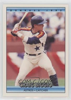 1992 Donruss - [Base] #75 - Craig Biggio