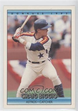 1992 Donruss - [Base] #75 - Craig Biggio