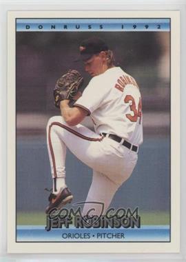 1992 Donruss - [Base] #77 - Jeff Robinson