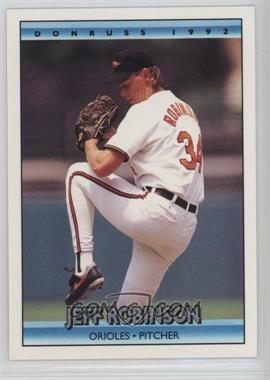 1992 Donruss - [Base] #77 - Jeff Robinson
