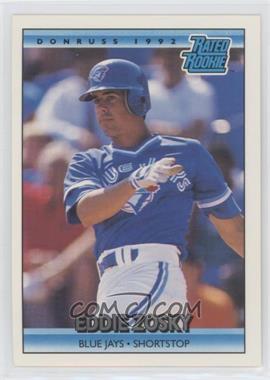 1992 Donruss - [Base] #8 - Rated Rookie - Eddie Zosky